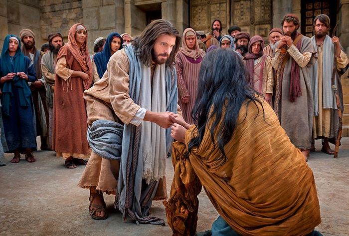 La-mujer-adultera-con-Jesus